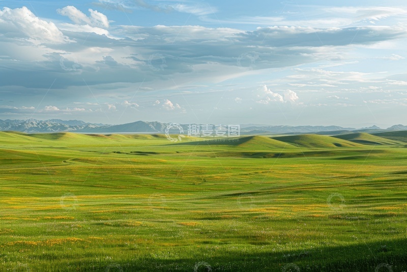 高清大图下载【趣麦麦图】大草原自然美景