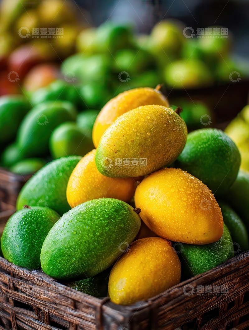 高清大图下载【趣麦麦图】芒果  甜醇  润泽
