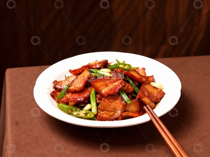 高清大图下载【趣麦麦图】 美食下饭回锅肉3