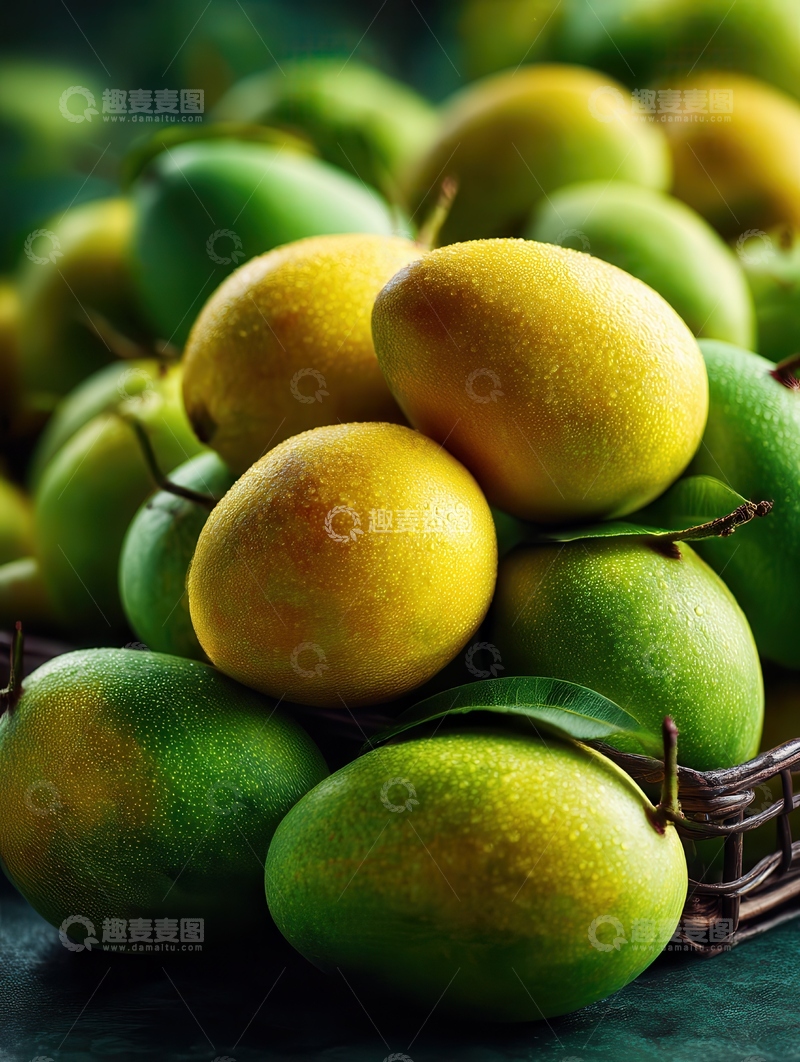 高清大图下载【趣麦麦图】芒果  甜醇  滑腻
