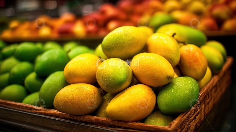 高清大图下载【趣麦麦图】芒果  甜醇  盛夏