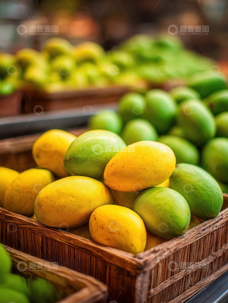 高清大图下载【趣麦麦图】芒果  甜醇  橙黄