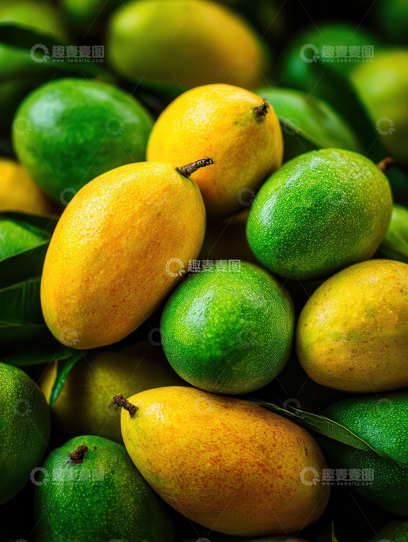 高清大图下载【趣麦麦图】芒果  甜醇  果后