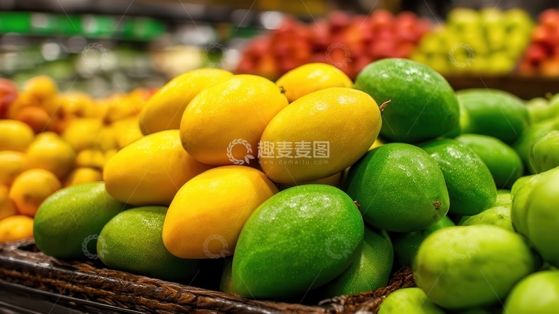 高清大图下载【趣麦麦图】芒果  甜醇  化渣