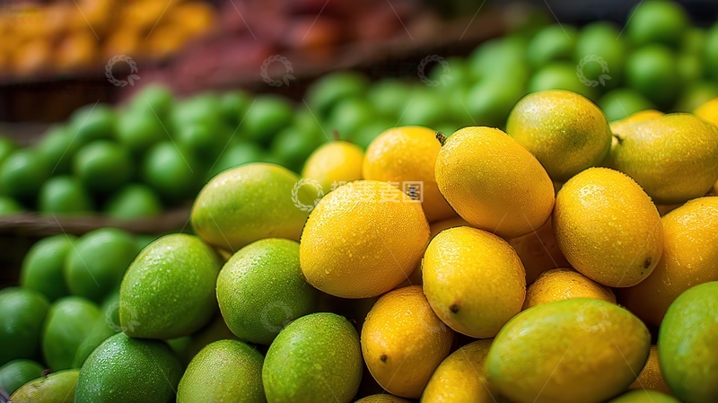 高清大图下载【趣麦麦图】芒果  甜醇  多汁