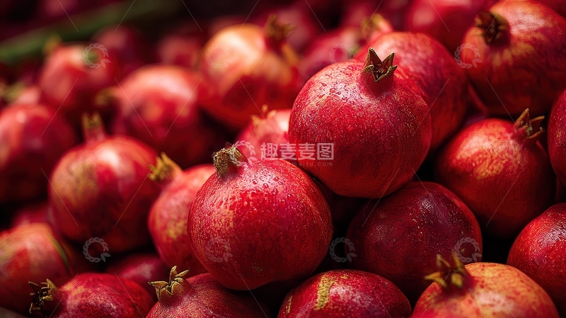 高清大图下载【趣麦麦图】石榴  红玉  吉祥