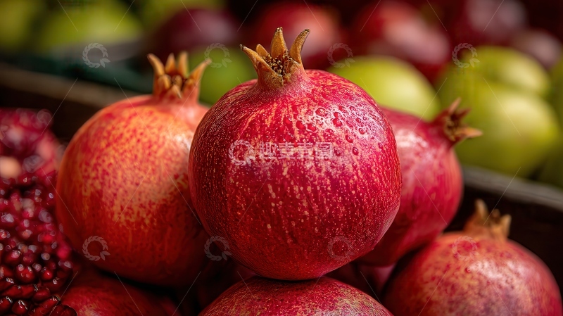 高清大图下载【趣麦麦图】石榴  红玉  甜蜜