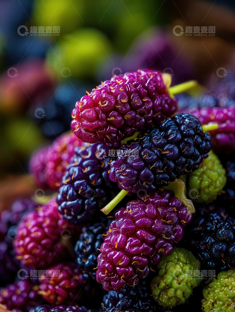 高清大图下载【趣麦麦图】桑葚  童年  甜爽 