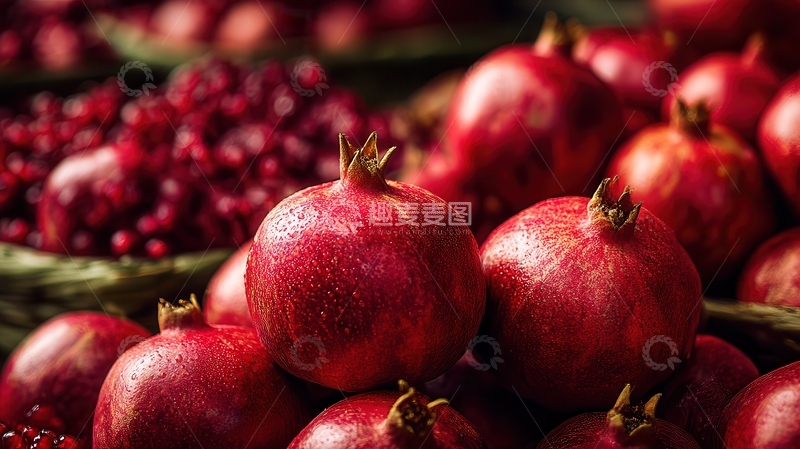 高清大图下载【趣麦麦图】石榴  红玉  珠玑