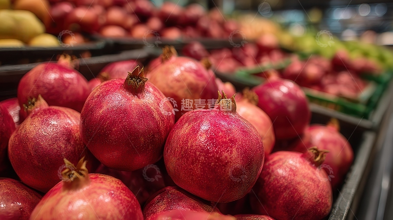 高清大图下载【趣麦麦图】石榴  红玉  丰饶