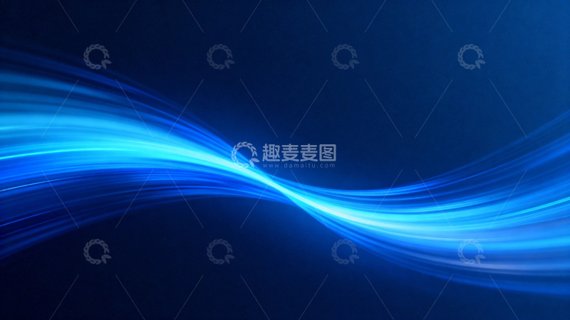 高清大图下载【趣麦麦图】蓝色科技光影商务背景4