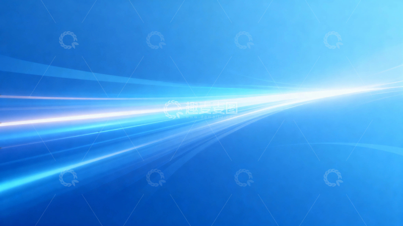 高清大图下载【趣麦麦图】蓝色光影科技商务背景6