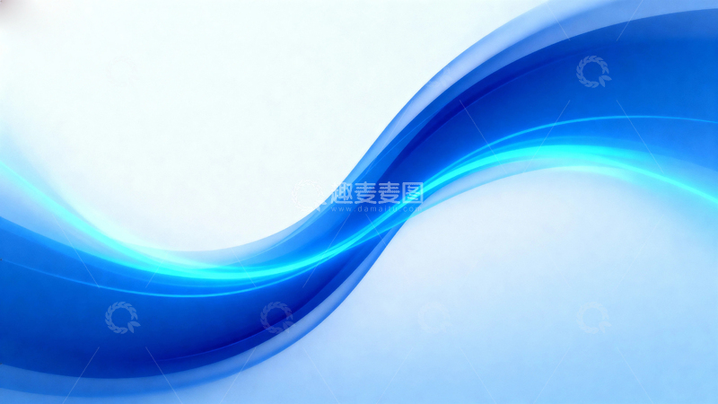 高清大图下载【趣麦麦图】蓝色光影科技商务背景16