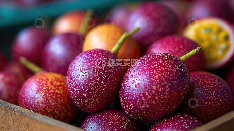 高清大图下载【趣麦麦图】山竹  紫袍  甜浓  