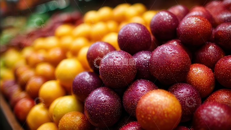 高清大图下载【趣麦麦图】山竹  紫袍  清甜 