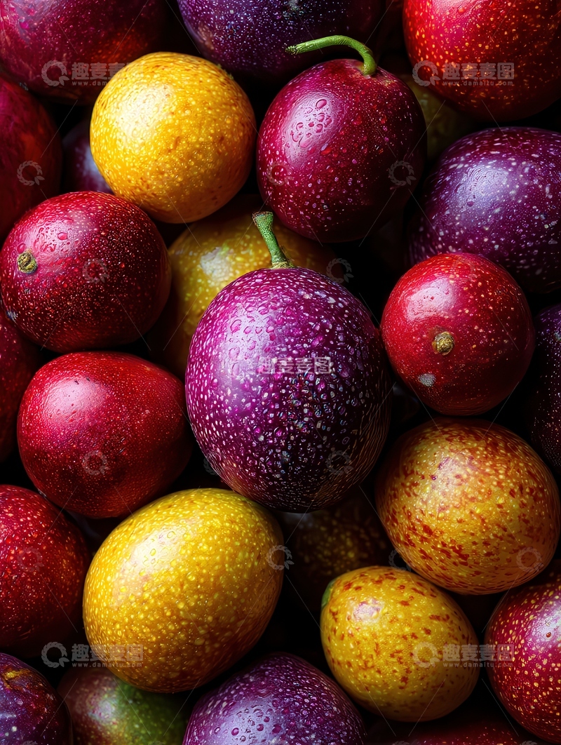 高清大图下载【趣麦麦图】山竹  紫袍  沁心  