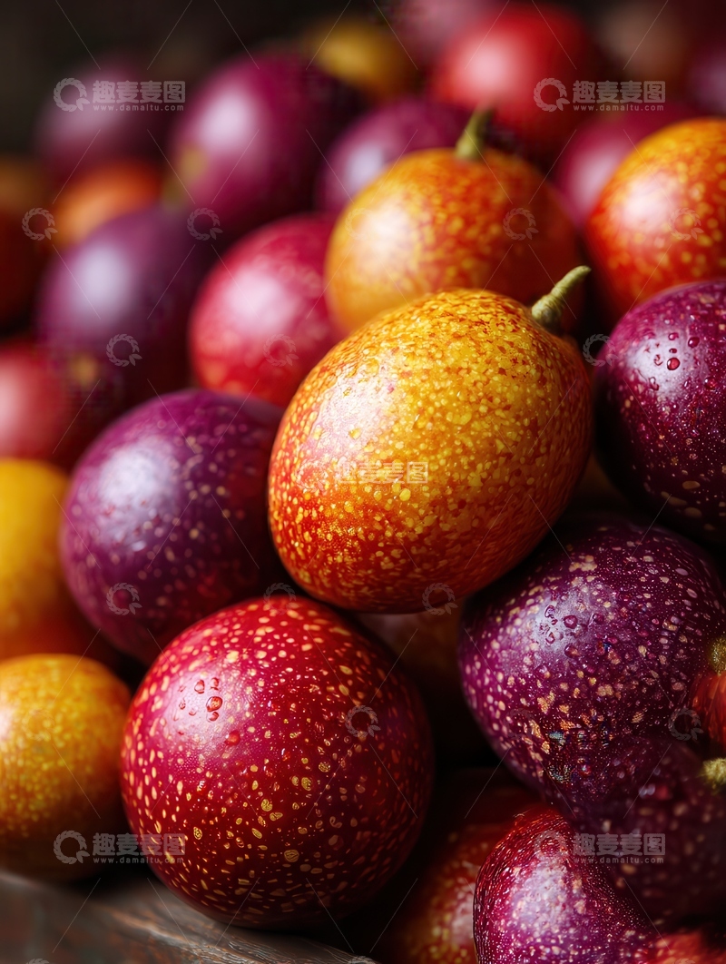 高清大图下载【趣麦麦图】山竹  紫袍  甜滑  