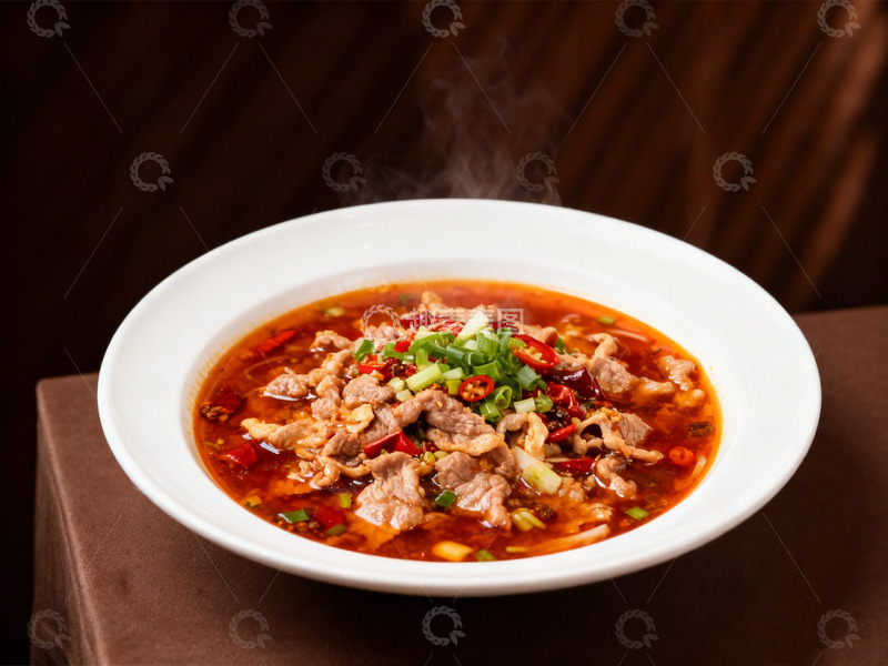 高清大图下载【趣麦麦图】美味水煮肉片香辣肉片5