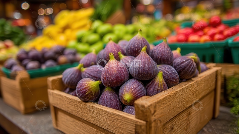 高清大图下载【趣麦麦图】无花果  蜜心  秋实  