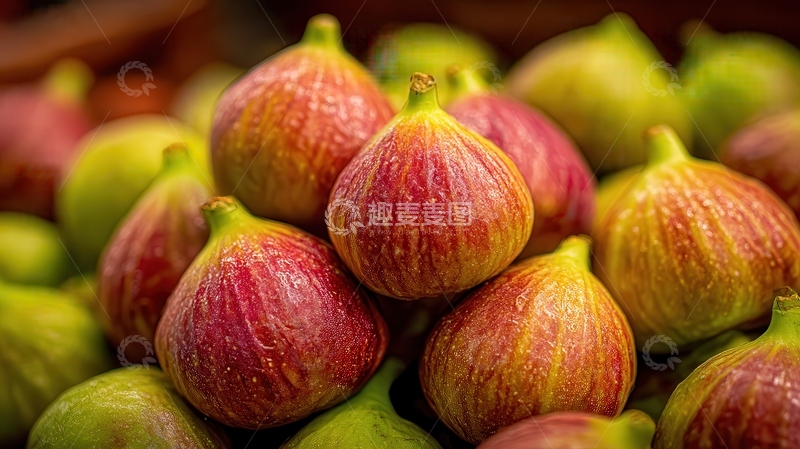 高清大图下载【趣麦麦图】无花果  蜜心  甜润  