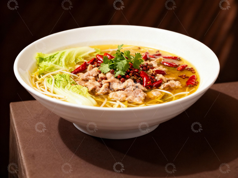 高清大图下载【趣麦麦图】美味水煮肉片香辣肉片8