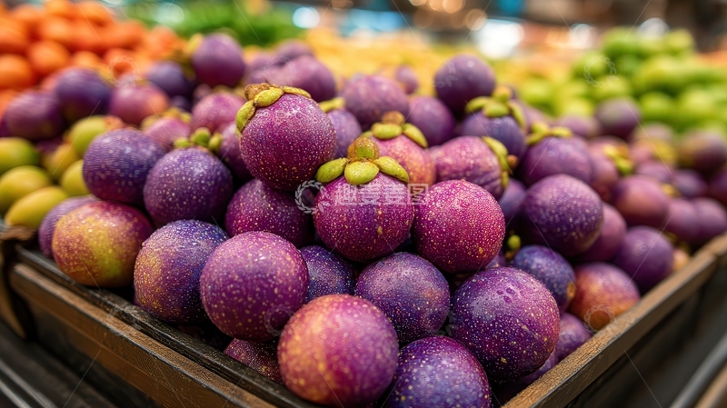 高清大图下载【趣麦麦图】山竹  紫袍  甜浓  