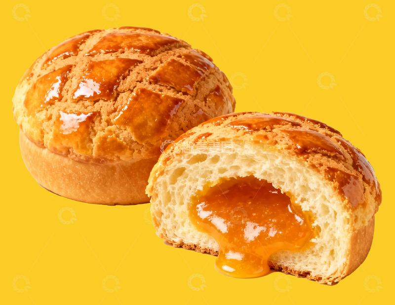 源文件下载【趣麦麦图】流心菠萝包2