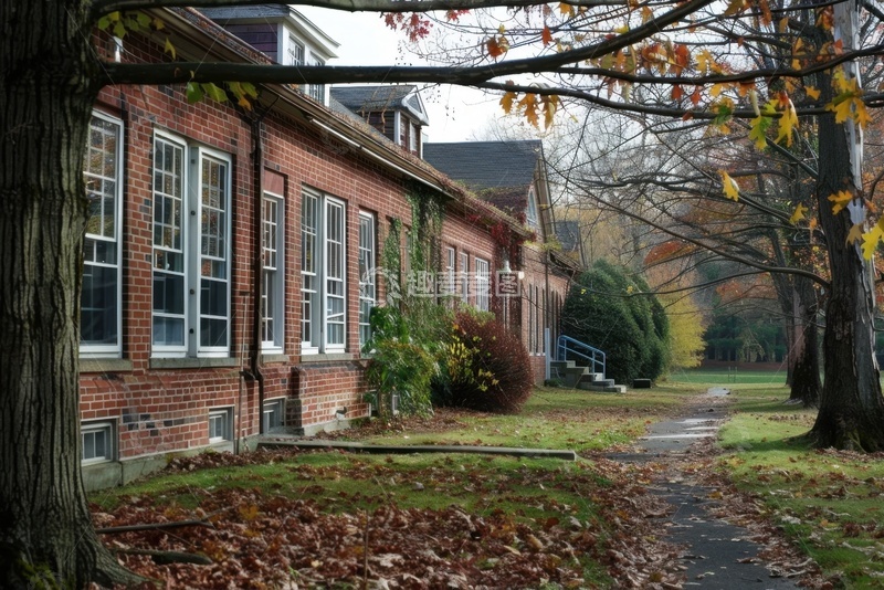 高清大图下载【趣麦麦图】校园房屋建筑美景