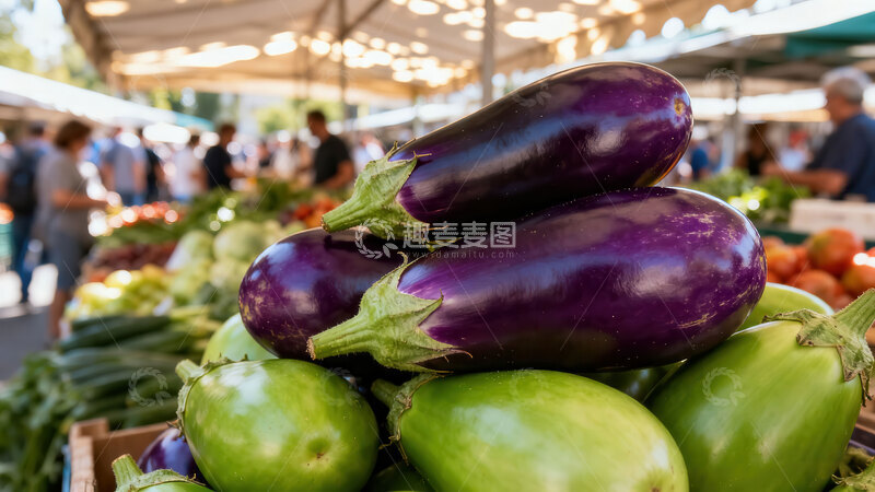 高清大图下载【趣麦麦图】茄子  软糯   入味  