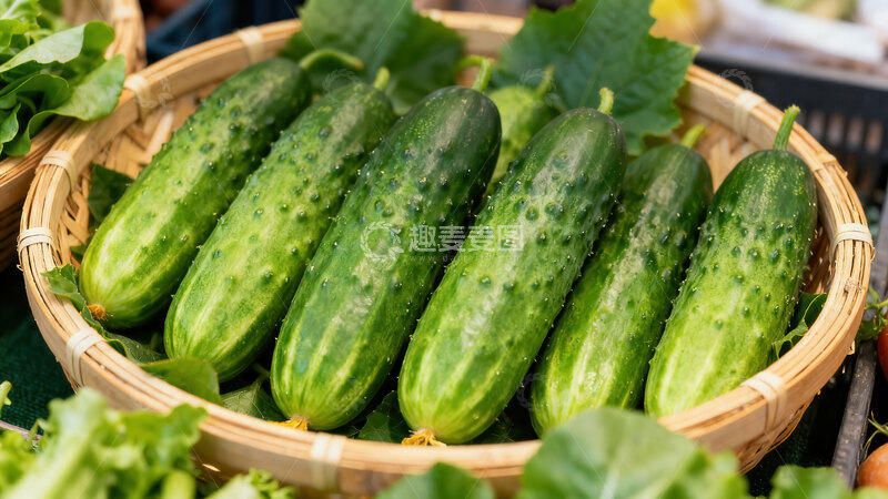 高清大图下载【趣麦麦图】黄瓜  碧玉  鲜灵 