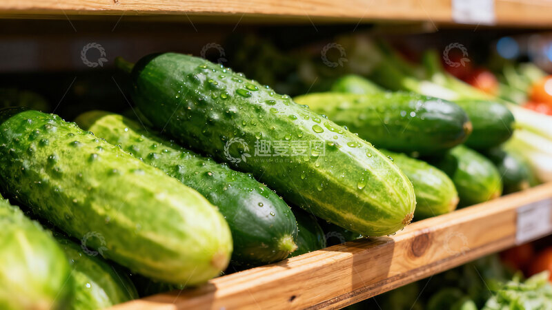 高清大图下载【趣麦麦图】黄瓜  碧玉  脆甜 