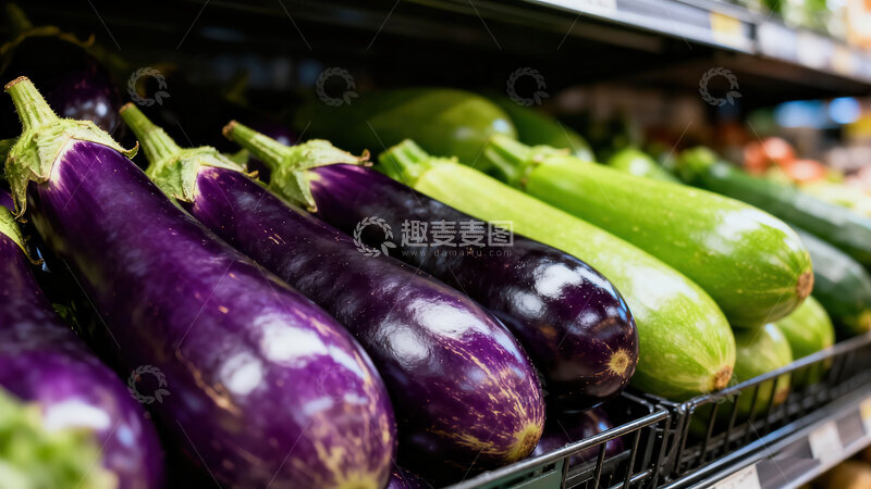 高清大图下载【趣麦麦图】茄子  软糯   酱色   