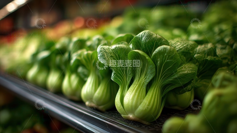 高清大图下载【趣麦麦图】上海青  青翠  爽滑