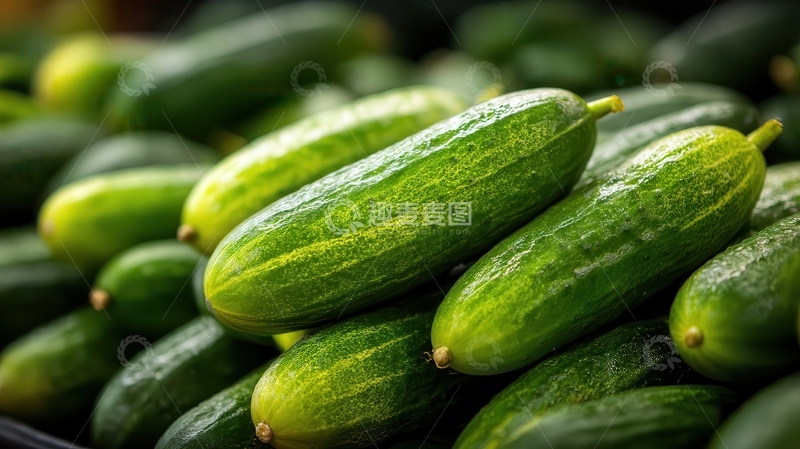 高清大图下载【趣麦麦图】黄瓜  碧玉  脆响 