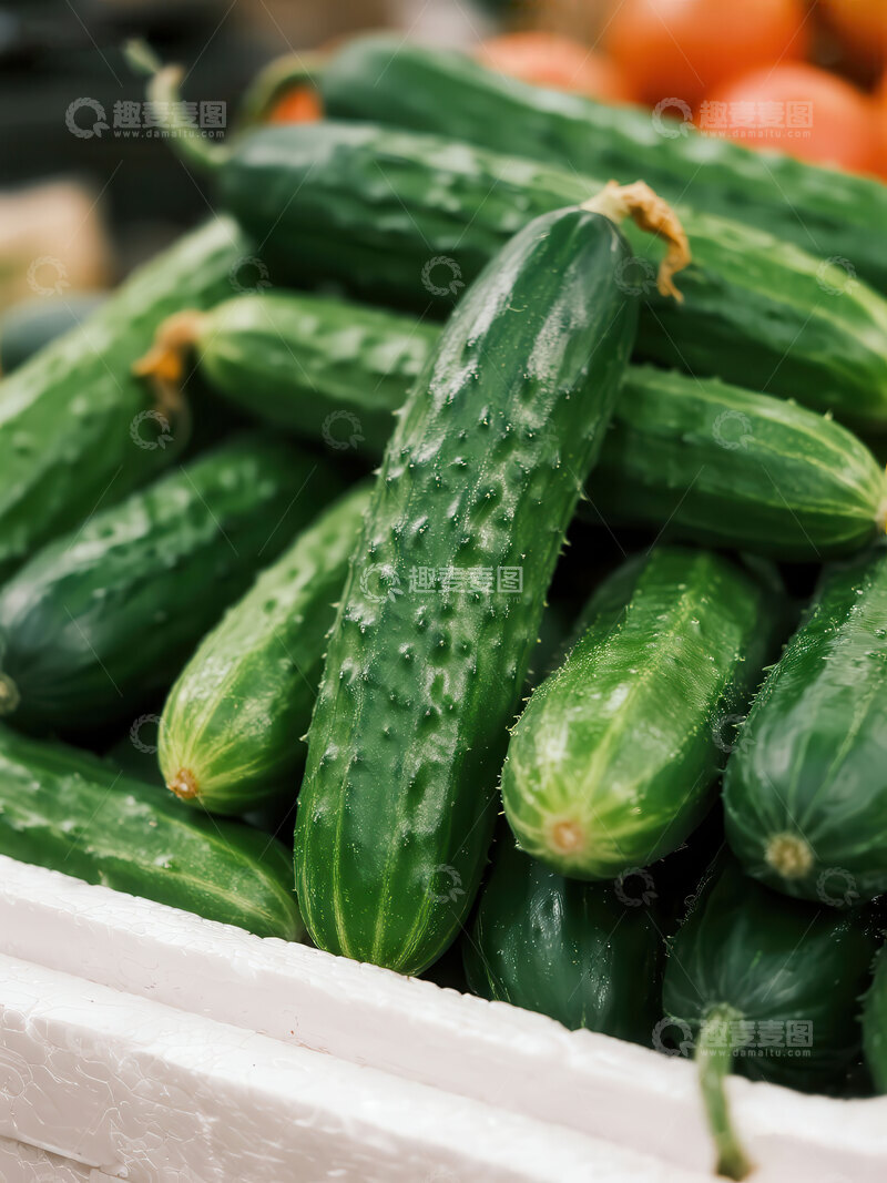 高清大图下载【趣麦麦图】黄瓜  碧玉  清香