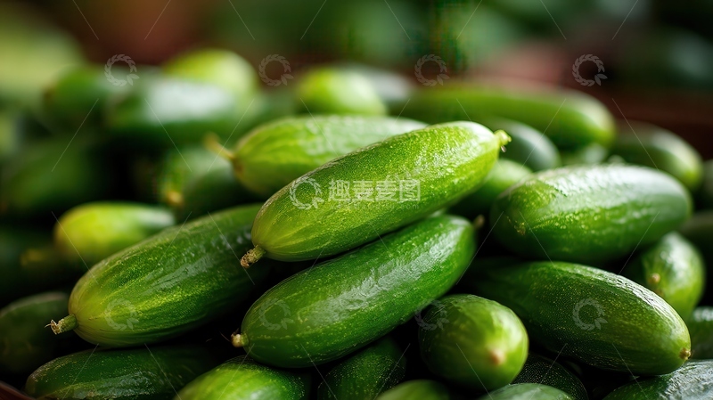 高清大图下载【趣麦麦图】黄瓜  碧玉  青脆 