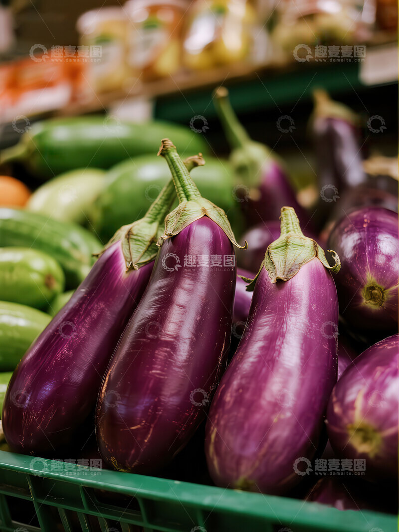 高清大图下载【趣麦麦图】茄子  软糯   油香  