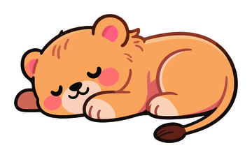 卡通可爱小鼠睡觉表情包素材