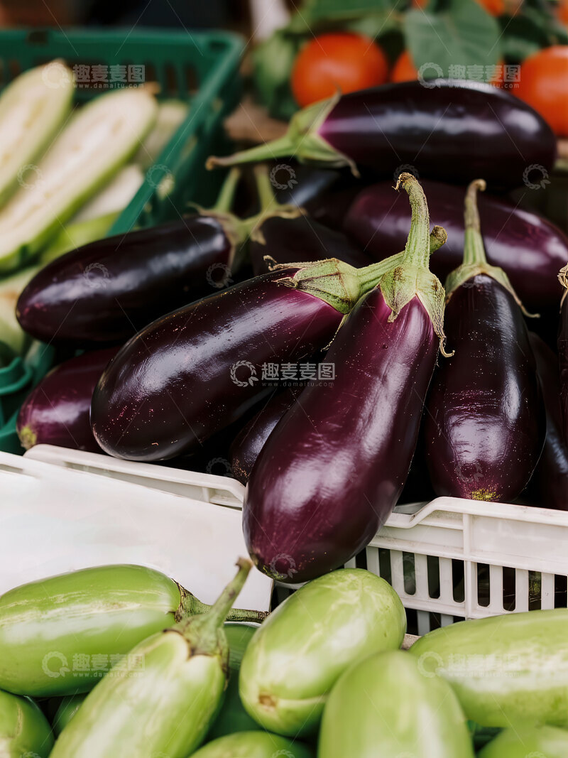 高清大图下载【趣麦麦图】茄子  软糯   蒸炒  