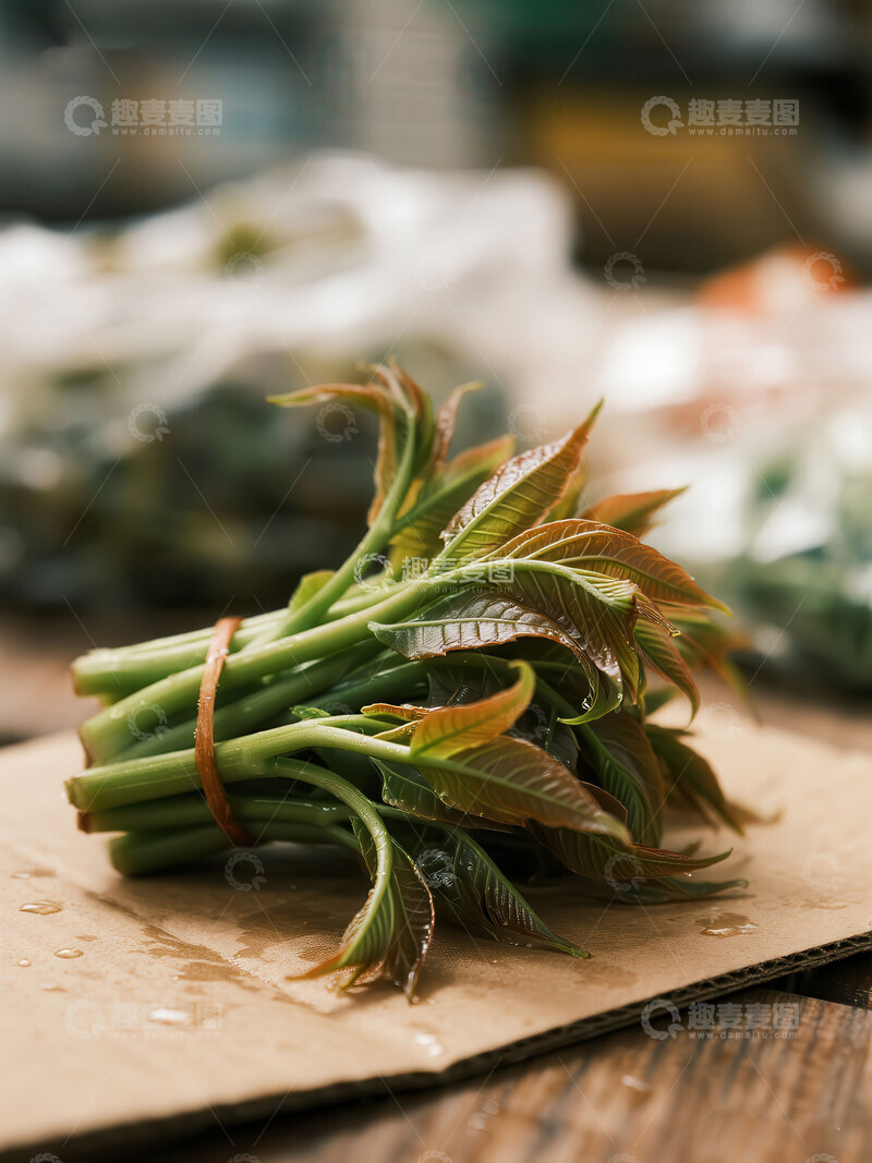 高清大图下载【趣麦麦图】香椿  春味  甜润