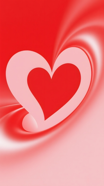 心形浪漫红色背景设计