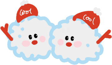 可爱卡通雪人兄弟图片