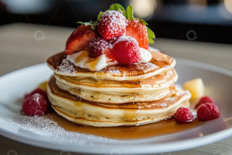 高清大图下载【趣麦麦图】草莓蜂蜜铜锣烧