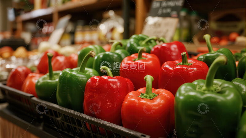 高清大图下载【趣麦麦图】辣椒  赤艳  跳荡  