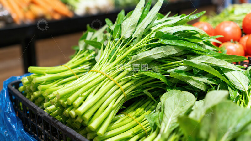 高清大图下载【趣麦麦图】空心菜  碧管  滑嫩   