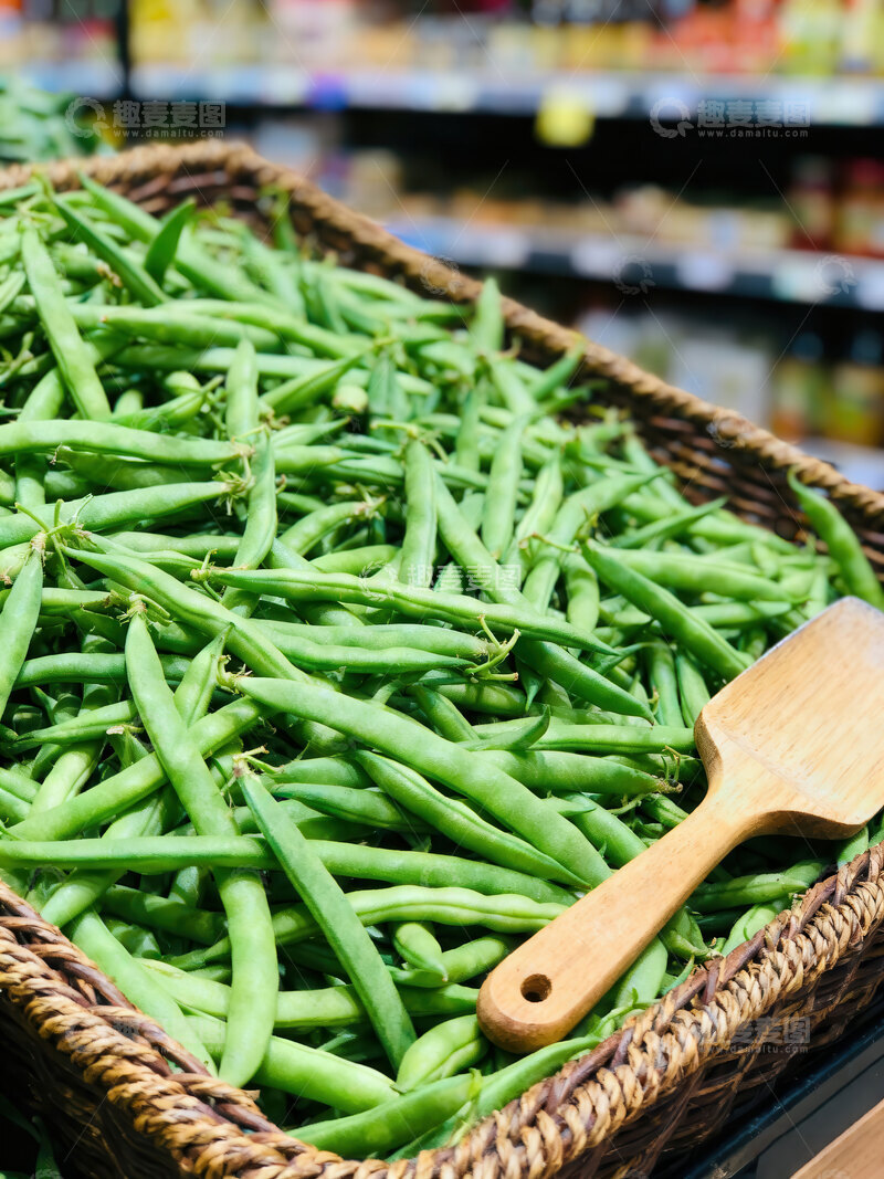 高清大图下载【趣麦麦图】豆角  翠镰   入味  