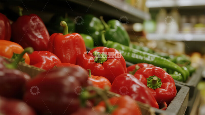 高清大图下载【趣麦麦图】辣椒  赤艳  艳红  