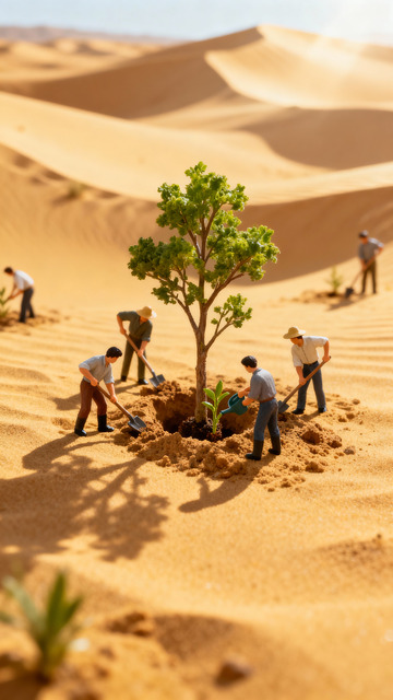 沙漠中种树的人