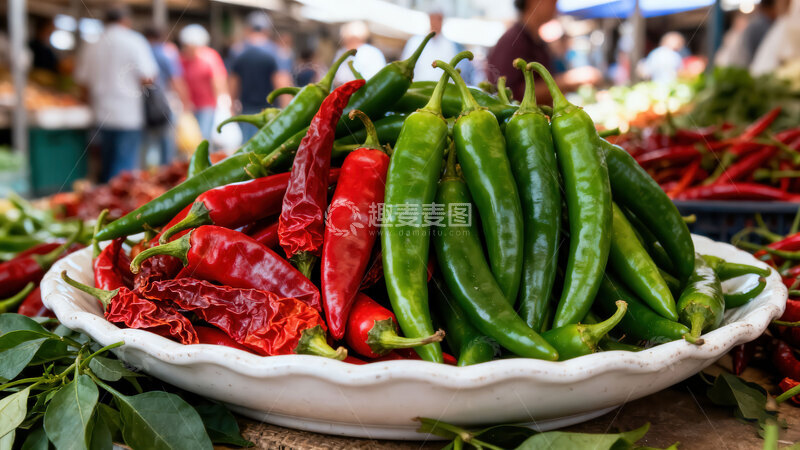 高清大图下载【趣麦麦图】辣椒  泼辣   爽利  