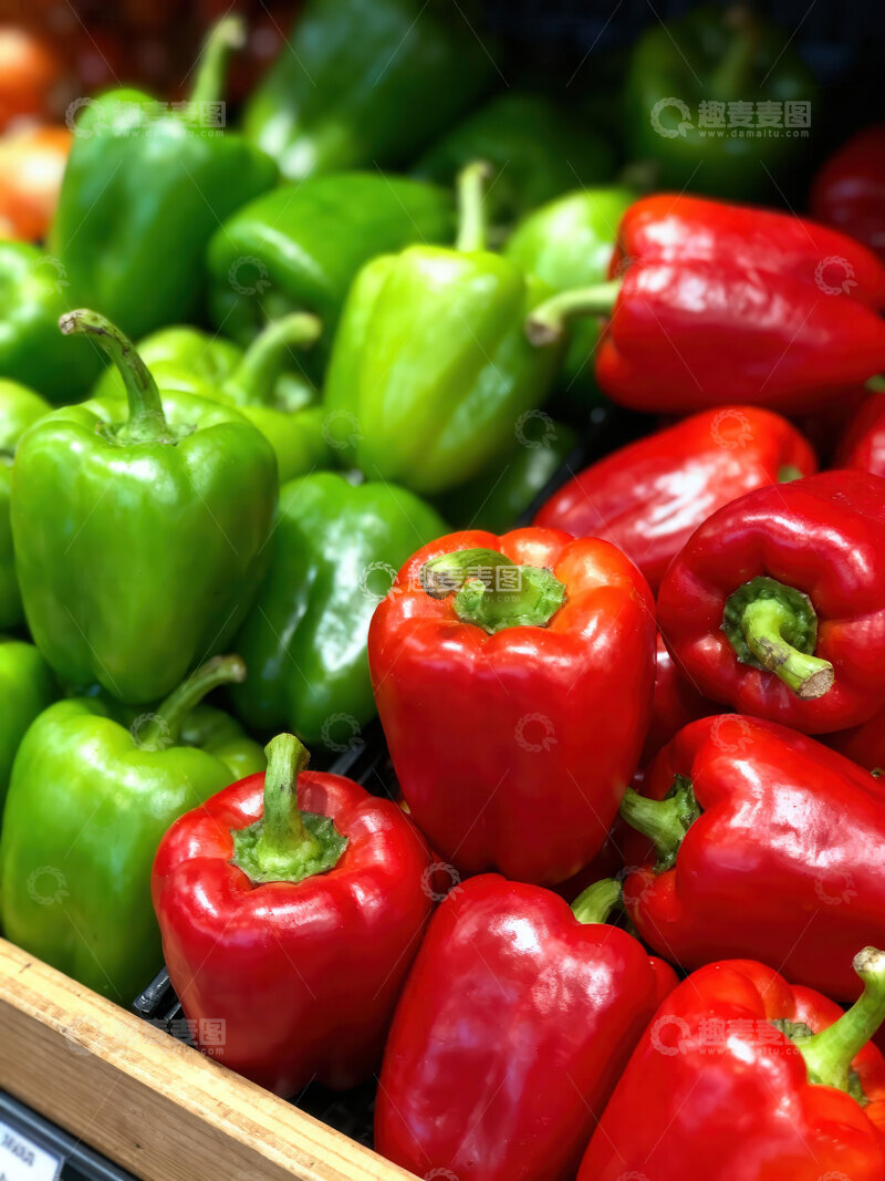 高清大图下载【趣麦麦图】辣椒  泼辣   辛烈  